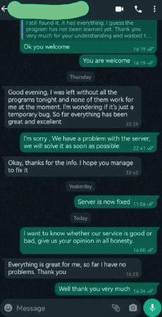 iptv whatsapp testimonial 12-01