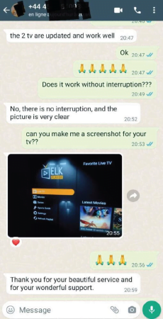 iptv whatsapp testimonial 16-01
