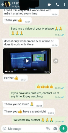 iptv whatsapp testimonial 20-01